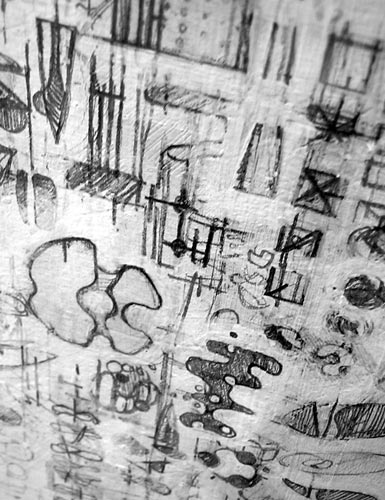 mike nelson drawing detail