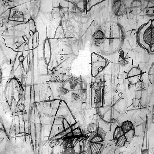 mike nelson development drawings